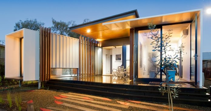 container homes with awesome interior