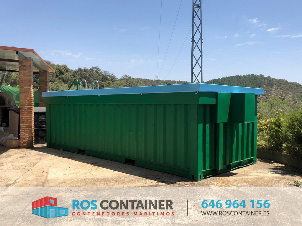 Piscinas en contenedores marítimos: Roscontainer